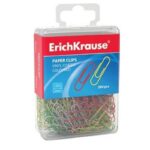 كلبسات ورق 28 ملم مكسوة ملون علبة فيها 200 كلبس