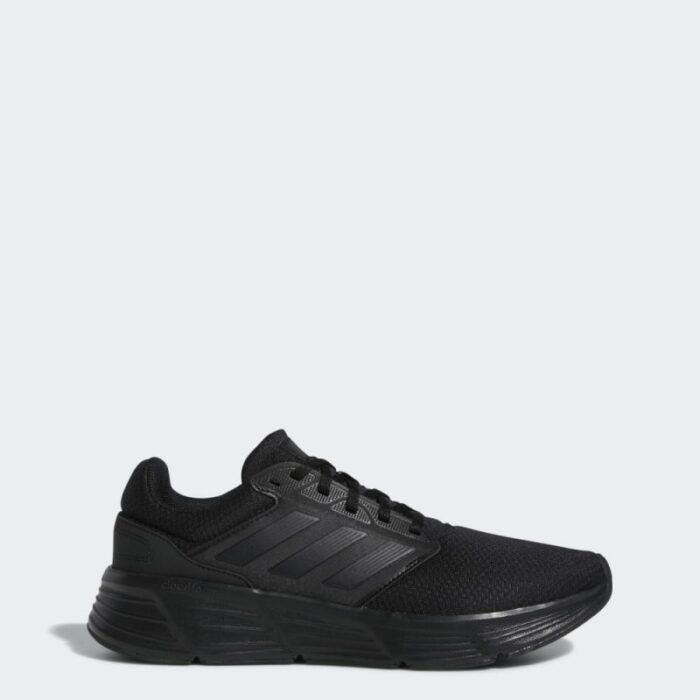 ⁦adidas Men's Galaxy 6 Shoes - Black - حذاء اديداس جلاكسي 6 للرجال لون أسود⁩ - الصورة ⁦3⁩