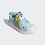 ⁦adidas Unisex Kids' Superstar 360 Shoes- حذاء اديداس سوبر ستار 360 للأطفال لون أزرق⁩ - الصورة ⁦8⁩
