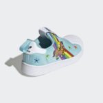 ⁦adidas Unisex Kids' Superstar 360 Shoes- حذاء اديداس سوبر ستار 360 للأطفال لون أزرق⁩ - الصورة ⁦9⁩