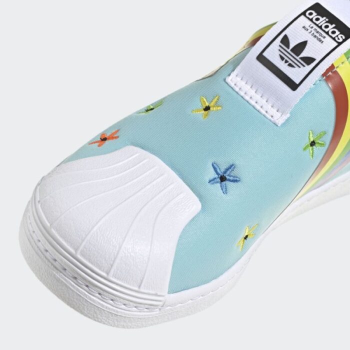 ⁦adidas Unisex Kids' Superstar 360 Shoes- حذاء اديداس سوبر ستار 360 للأطفال لون أزرق⁩ - الصورة ⁦10⁩