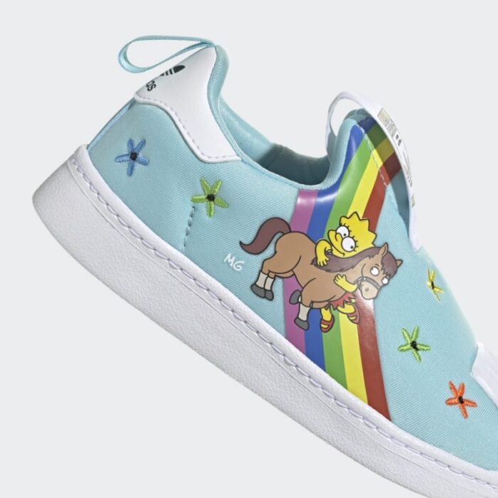 ⁦adidas Unisex Kids' Superstar 360 Shoes- حذاء اديداس سوبر ستار 360 للأطفال لون أزرق⁩ - الصورة ⁦11⁩