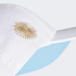 ⁦adidas Unisex Argentina Dad Cap  - طاقية اديداس الرسمية للمنتخب الأرجنتيني للجنسين لون أبيض⁩ - الصورة ⁦4⁩