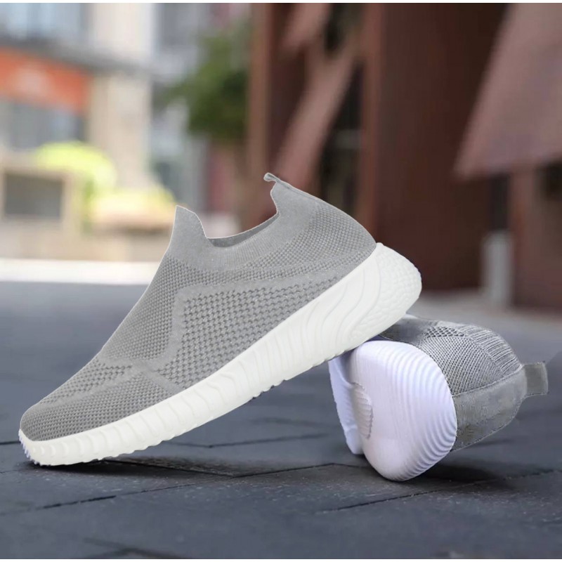 ⁦حذاء سبورت شبابي لون رمادي⁩ - الصورة ⁦1⁩