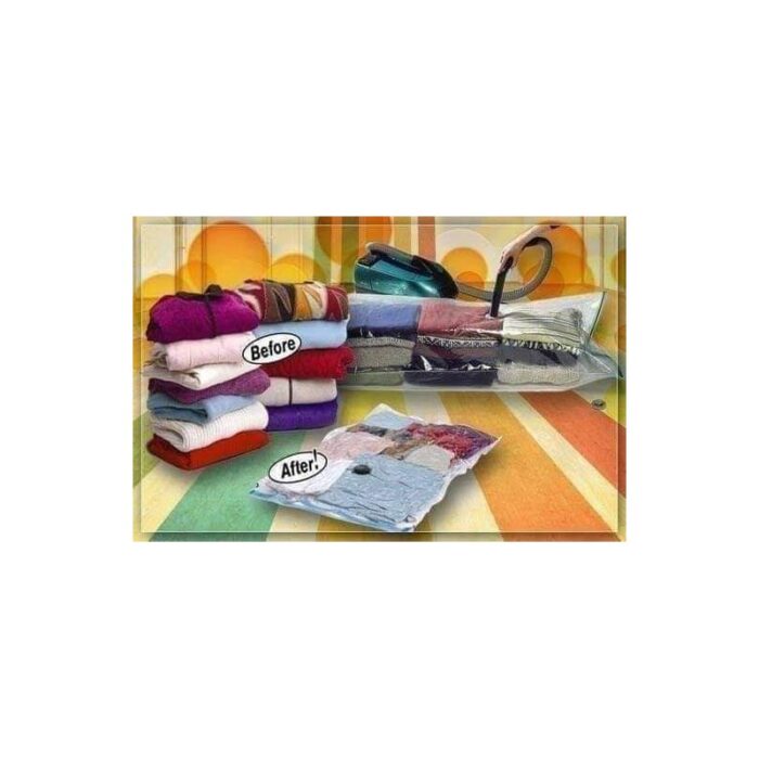 ⁦كيس تخزين الملابس والحرامات الموفر للمساحة ( قياس 110*70سم)⁩ - الصورة ⁦3⁩