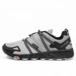 Hi-Tec V-Lite Ox-Trail Racer Low Trail Running Shoes  حذاء هاي-تيك في-لايت او اكس تريل لو لون رمادي فاتح