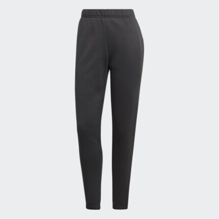 Adidas Womens' Studio Lounge Regular Fit Pants-Grey