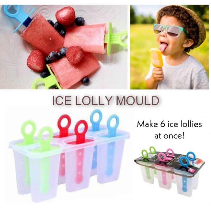 ⁦قالب بوظة مستطيل 6 خانات⁩ - الصورة ⁦1⁩