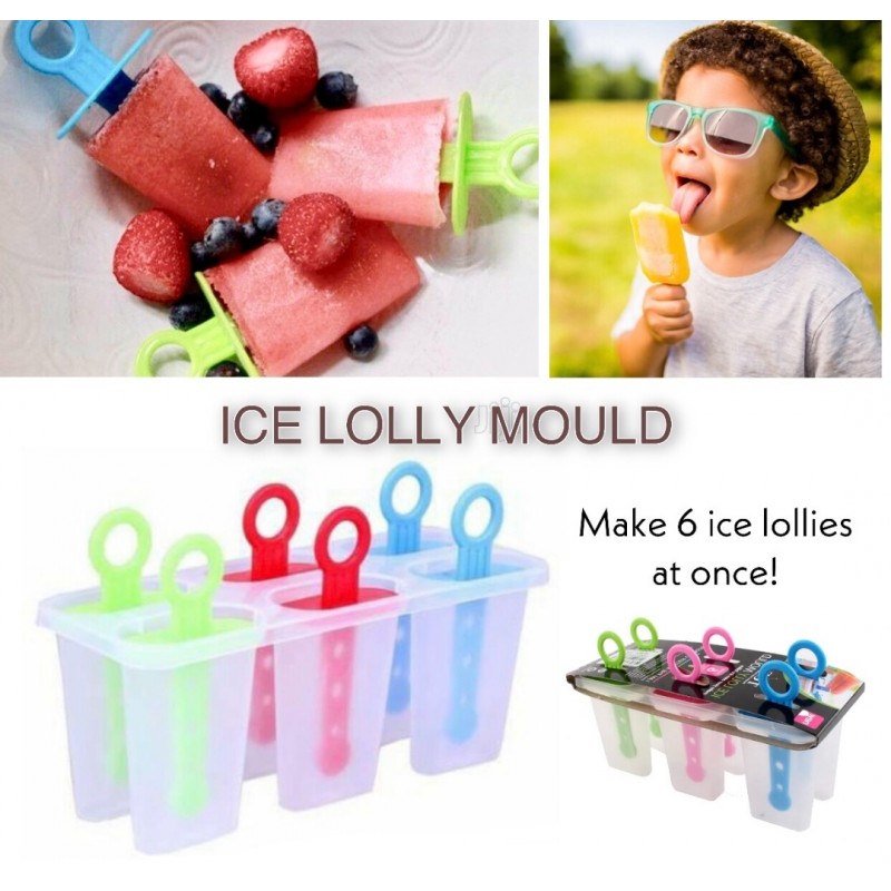 ⁦قالب بوظة مستطيل 6 خانات⁩ - الصورة ⁦1⁩