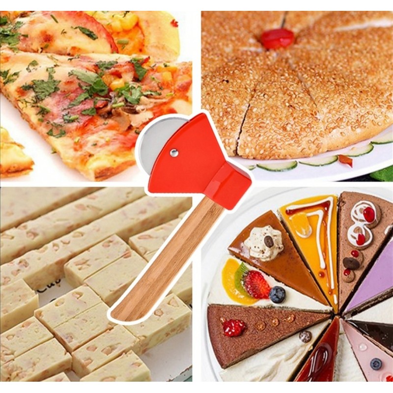 ⁦قطاعة بيتزا / خبز شكل البلطة⁩ - الصورة ⁦1⁩