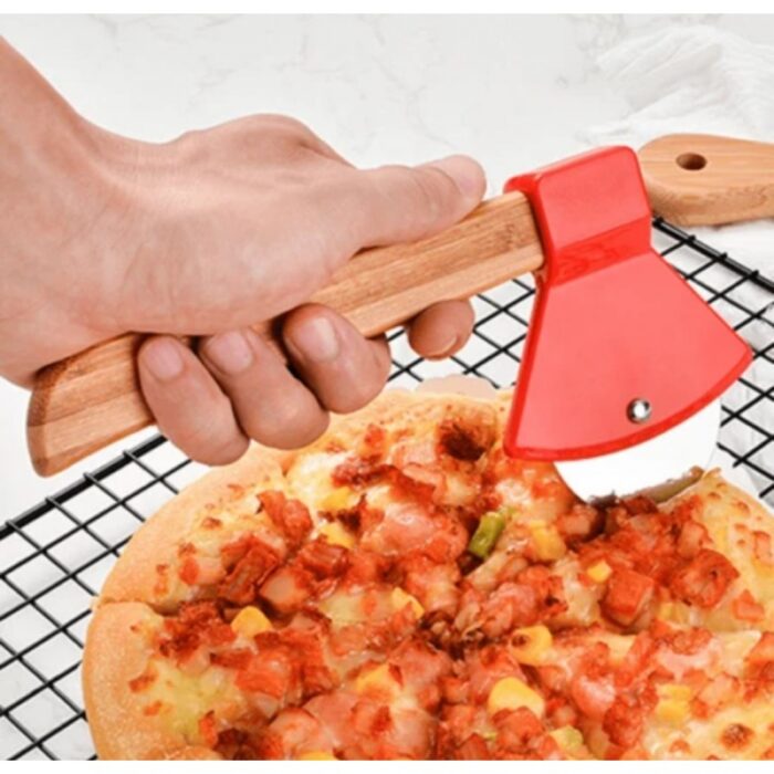 ⁦قطاعة بيتزا / خبز شكل البلطة⁩ - الصورة ⁦4⁩