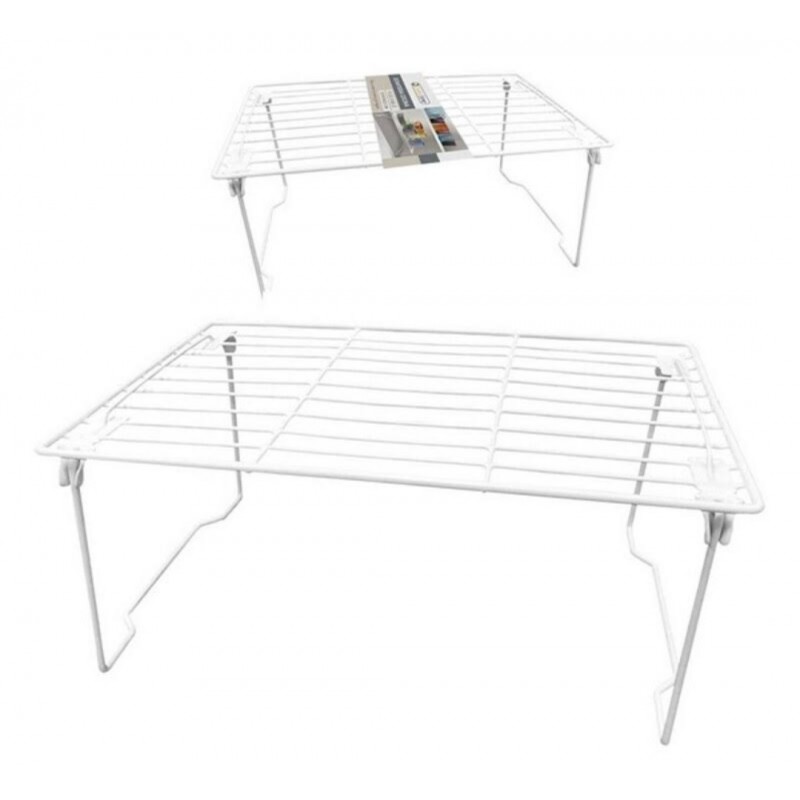 ⁦رف معدن أبيض حجم كبير لاستغلال المساحات⁩ - الصورة ⁦1⁩