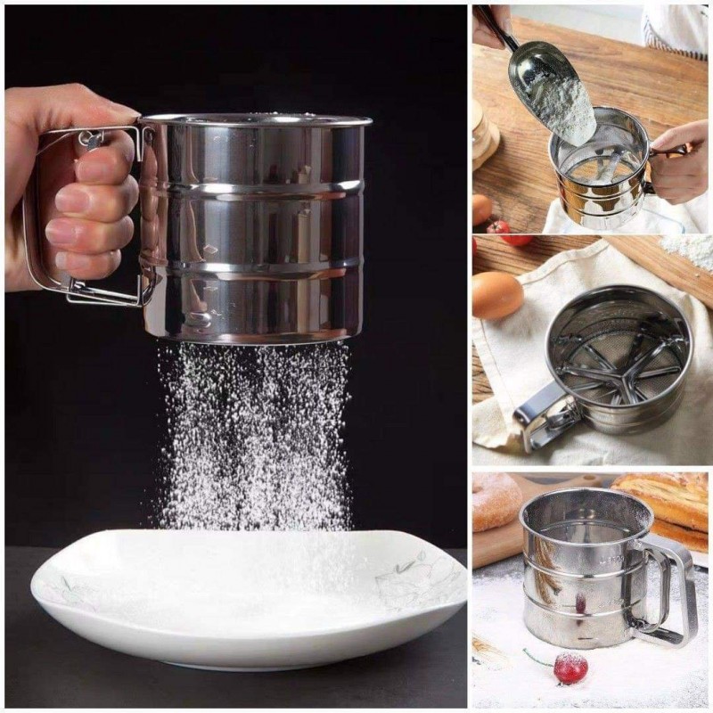 ⁦منخل طحين/ سكر ستيل⁩ - الصورة ⁦1⁩