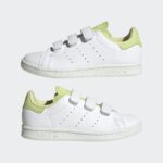 حذاء الأطفال ستان سميث سي اف من أديداس لون أبيض للجنسين ADIDAS STAN SMITH CF SHOES