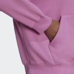 ⁦كنزة ادي كلر اوفرسيز هودي من اديداس للنساء لون زهري Adidas ADICOLOR OVERSIZE HOODIE⁩ - الصورة ⁦8⁩