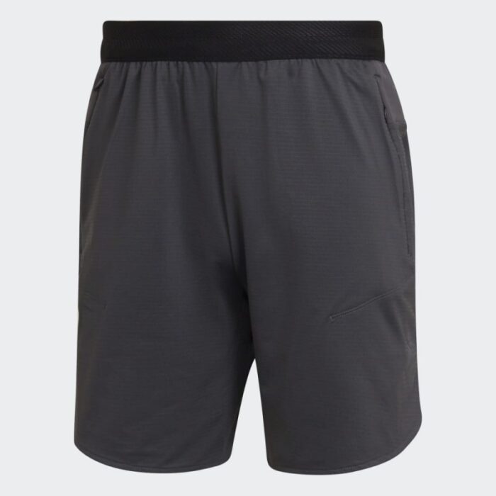 ⁦adidas Designed 4 Training HEAT.RDY HIIT Shorts - Grey⁩ - الصورة ⁦2⁩