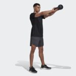 ⁦adidas Designed 4 Training HEAT.RDY HIIT Shorts - Grey⁩ - الصورة ⁦5⁩