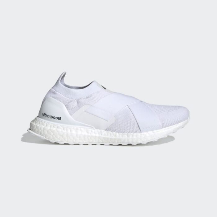 ⁦adidas Womens' Ultraboost Slip-On DNA Shoes - White- حذاء اديداس ألترا بوست سليب أون دي ان ايه للنساء لون أبيض⁩ - الصورة ⁦4⁩
