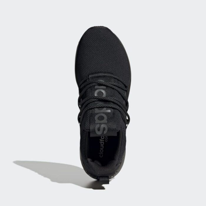 ⁦adidas Men's Lite Racer Adapt 5.0 Shoes - Black - حذاء اديداس لايت ريسر ادابت 5 للرجال لون أسود⁩ - الصورة ⁦3⁩
