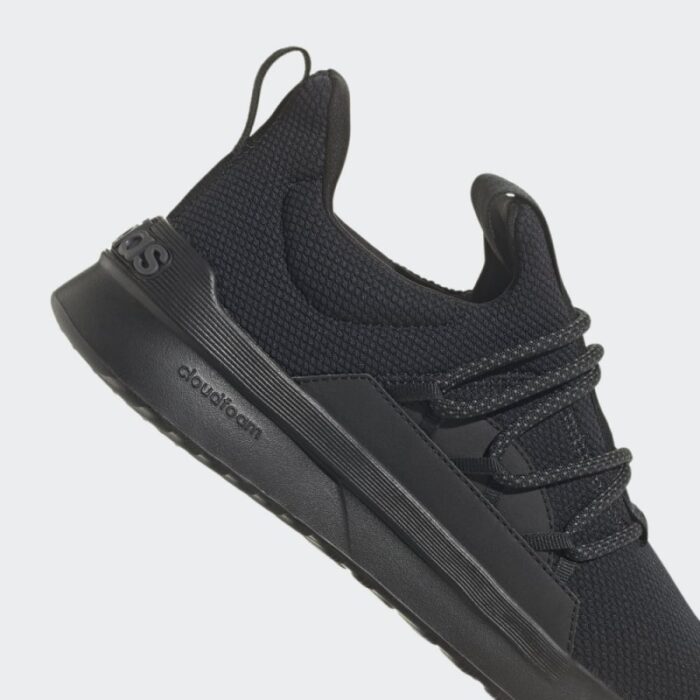 ⁦adidas Men's Lite Racer Adapt 5.0 Shoes - Black - حذاء اديداس لايت ريسر ادابت 5 للرجال لون أسود⁩ - الصورة ⁦9⁩