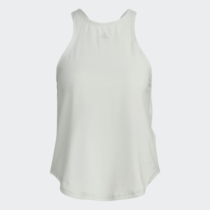 10314549_67db5ec5bc65f adidas Womens' Yoga Studio Loop-Back Tank Top - Green- توب تانك ديداس يوغا استديو لووب للنساء لون أخضر فاتح - الصورة 1