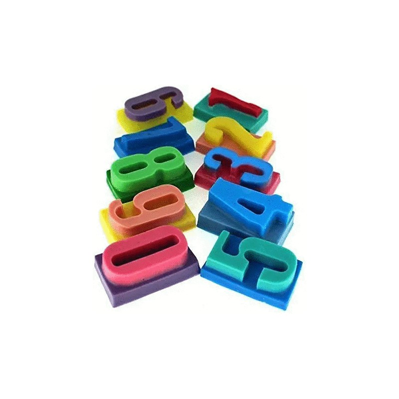 ⁦قالب سيليكون أرقام حجم كبير⁩ - الصورة ⁦1⁩