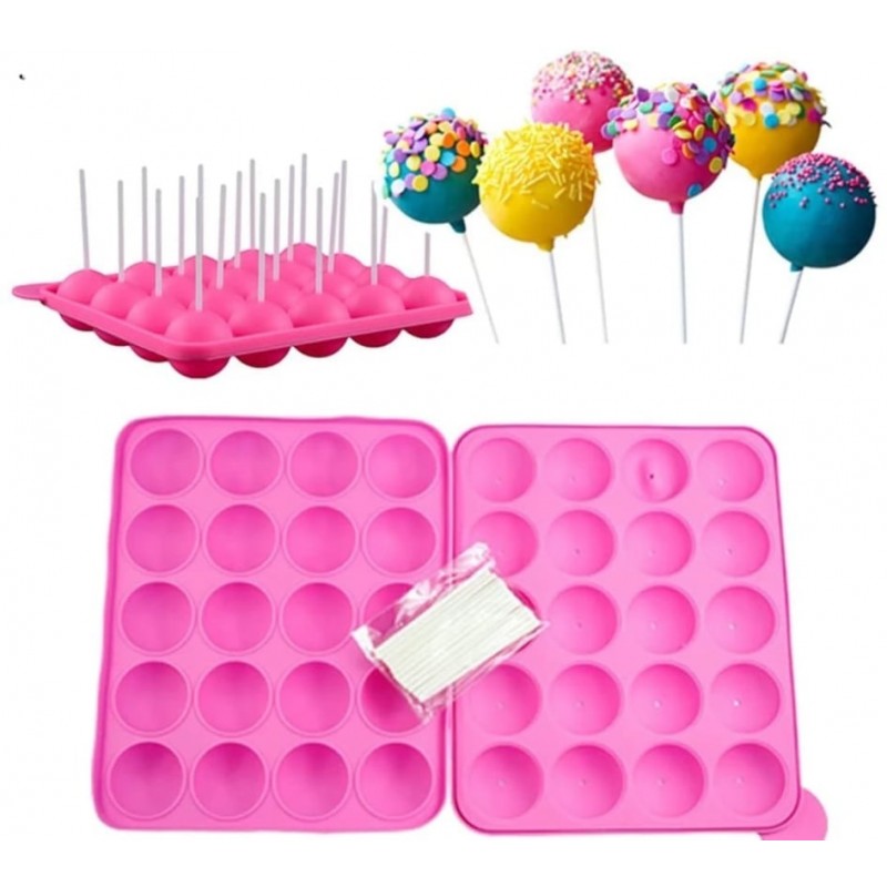 ⁦قالب سيليكون CHOCOLATE POPS ( 6 خانة)⁩ - الصورة ⁦1⁩