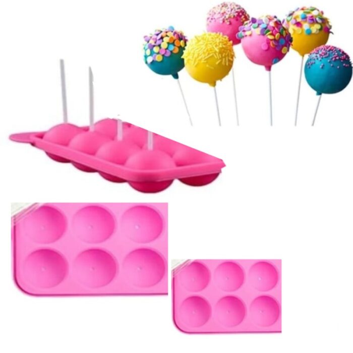 ⁦قالب سيليكون CHOCOLATE POPS ( 6 خانة)⁩ - الصورة ⁦6⁩