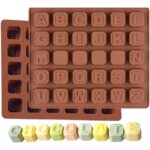 ⁦قالب شوكولاتة سيليكون أحرف مكعبات⁩ - الصورة ⁦3⁩