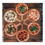 لوح تقديم خشب حجم صغير