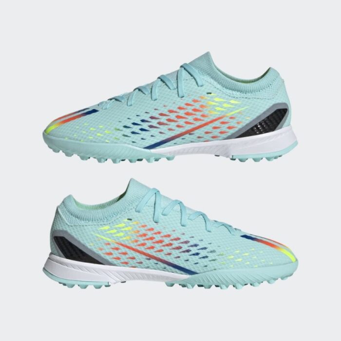 ⁦adidas X Speedportal.3 Turf Soccer Shoes-Blue⁩ - الصورة ⁦9⁩