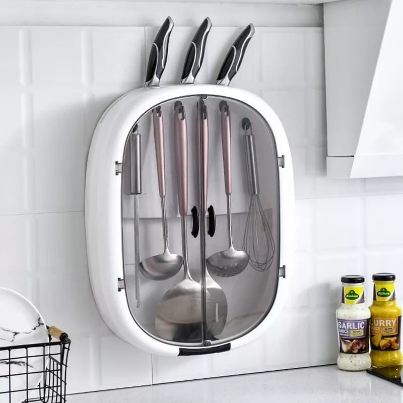 ⁦رف كفكير ومغارف وسكاكين ومعالق⁩ - الصورة ⁦1⁩