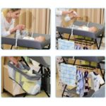 ⁦تخت اطفال مع حماله وعلاقه للملابس⁩ - الصورة ⁦5⁩