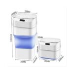 ⁦سلة مهملات ذكية تعمل بالاستشعار واللمس قابلة للتكبير والتصغير⁩ - الصورة ⁦4⁩