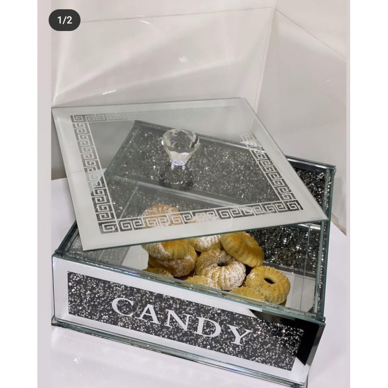 ⁦صندوق ضيافه CANDY كرستال⁩ - الصورة ⁦1⁩