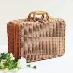 ⁦شنتة تنزه قطعتين ابيض وبني⁩ - الصورة ⁦4⁩