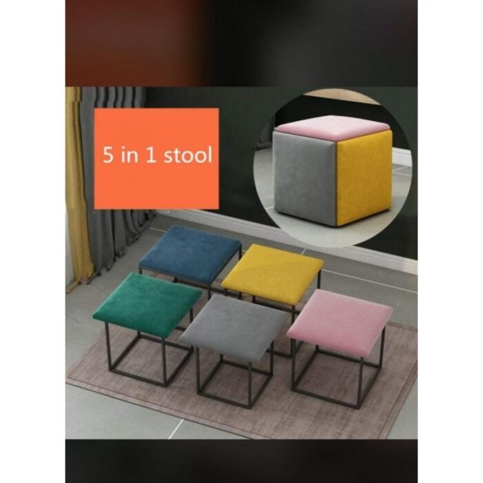 ⁦طقم سكملات حديد مع شمواه 5 قطع⁩ - الصورة ⁦1⁩