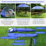 ⁦شمسيه رحله او محلات او طاوله مع جياب حجم كبير⁩ - الصورة ⁦3⁩