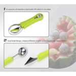 ⁦طقم 3قطع سكين فواكه تشكيل وتزين⁩ - الصورة ⁦4⁩