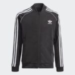 adidas Kids Unisex Adicolor SST Track Jacket - Black- جاكيت اديداس اديكلر اس اس تي تراك للجنسين لون أسود