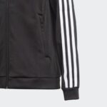 ⁦adidas Kids Unisex Adicolor SST Track Jacket - Black- جاكيت اديداس اديكلر اس اس تي تراك للجنسين لون أسود⁩ - الصورة ⁦5⁩