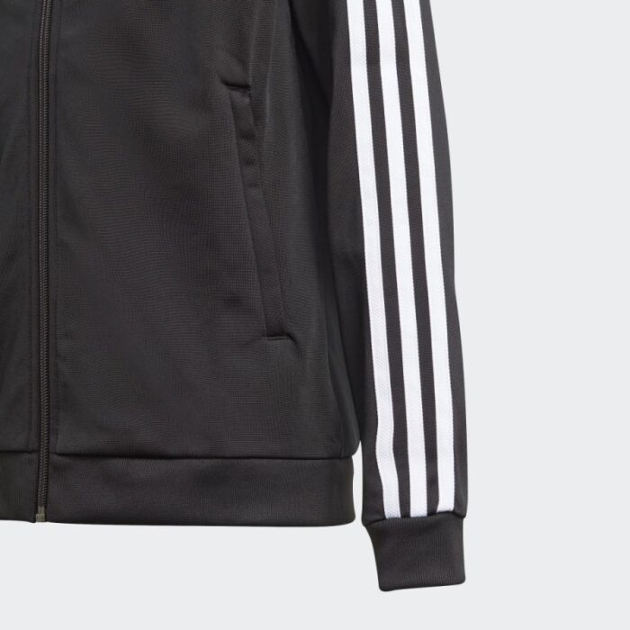 ⁦adidas Kids Unisex Adicolor SST Track Jacket - Black- جاكيت اديداس اديكلر اس اس تي تراك للجنسين لون أسود⁩ - الصورة ⁦5⁩