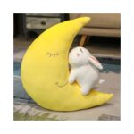 لعبة قماشية قمر مع ارنب 50 سم