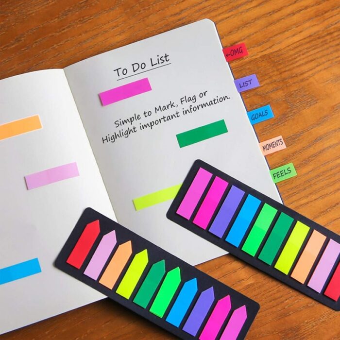 10315041_67db602946948 ورقة علامات الملاحظات بتصميم أسهم لاصقة - الصورة 1