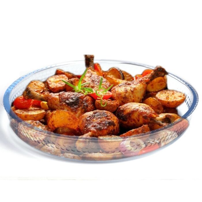 ⁦طقم قطعتين بايركس بيضاوي⁩ - الصورة ⁦2⁩