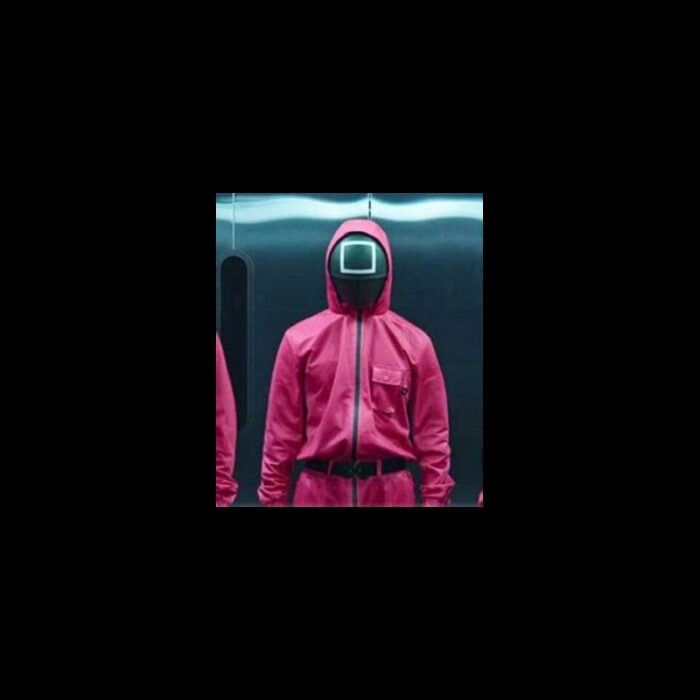 ⁦قناع وجه بلاستيكي لعبة الحبار مربع⁩ - الصورة ⁦5⁩