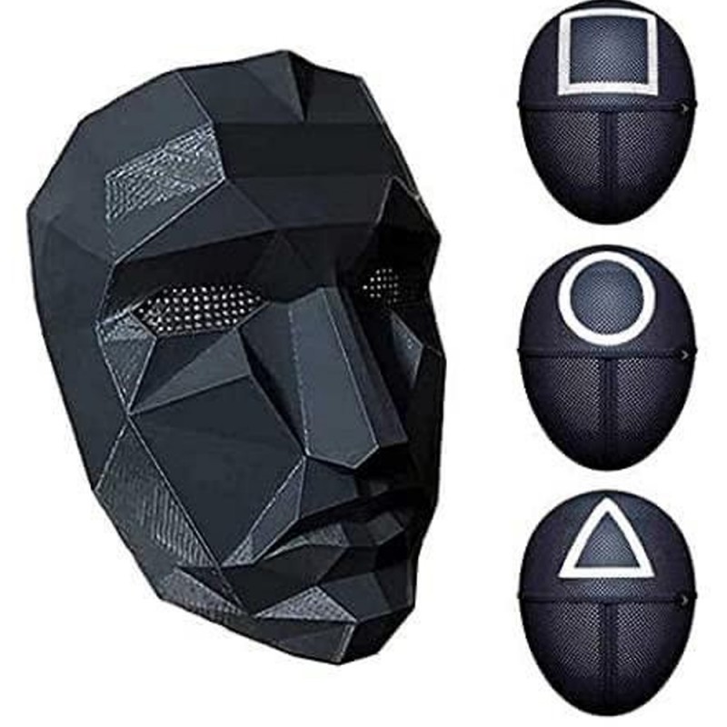 ⁦قناع وجه بلاستيكي لعبة الحبار⁩ - الصورة ⁦1⁩