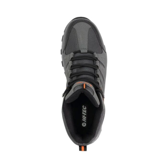 ⁦Hi-Tec Picchu Mid Shoes حذاء هاي-تيك بيكشو ميد لون رمادي⁩ - الصورة ⁦2⁩