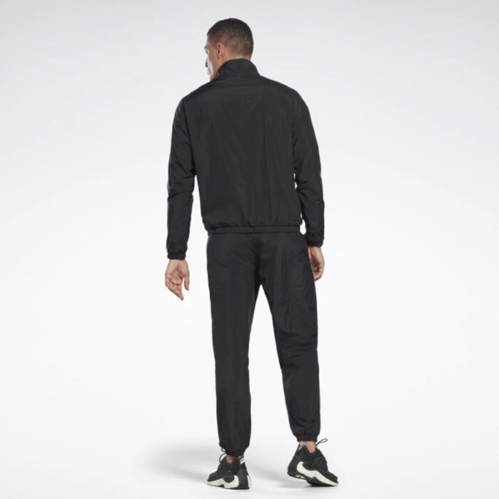 ⁦بدلة رياضية ريبوك ورك ريدي تراشسيت للرجال لون أسود - Reebok Men's Workout Ready Tracksuit - Black⁩ - الصورة ⁦3⁩