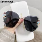 نظارة سداسية مرصعة سترس